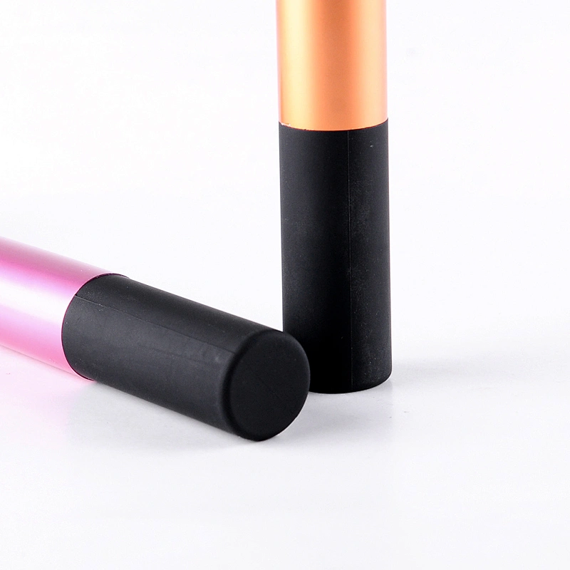 Ebay Hot Selling 6PCS Comfortable Soft Aluminum Tube ABS Handle Glitter Makeup Brush Set  Professional