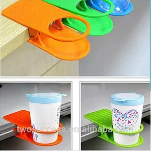 2018 popular Best seller Convenience drinking Coffee Cup Holder Clip On Desk Table