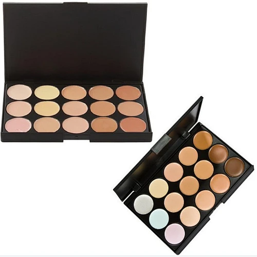 2017 High Quality New 15 Color Face Concealer Make Up Camouflage Palette