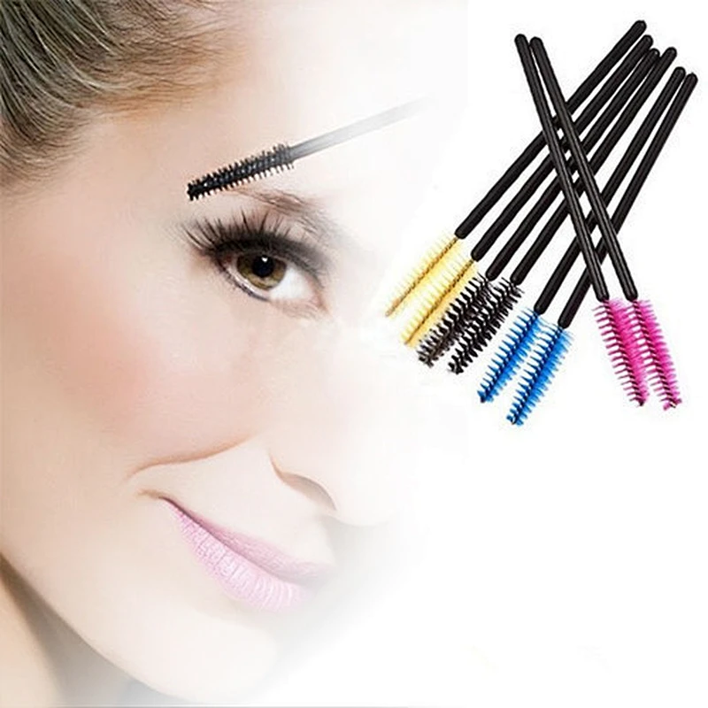 Disposable Eyelash Brush Cosmetic Makeup Tool Mascara Eyelash Extension Cleansing Brush