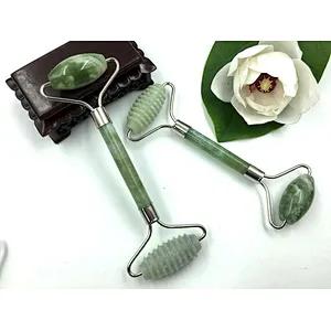 Double Head Anti Aging Facial Massage Jade Roller Face Slimming Beauty Tool Massager