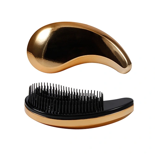 Plastic Color Changing Magic Anti-Knotting Comfortable Salon Mini Massage Detangling Hair Brush