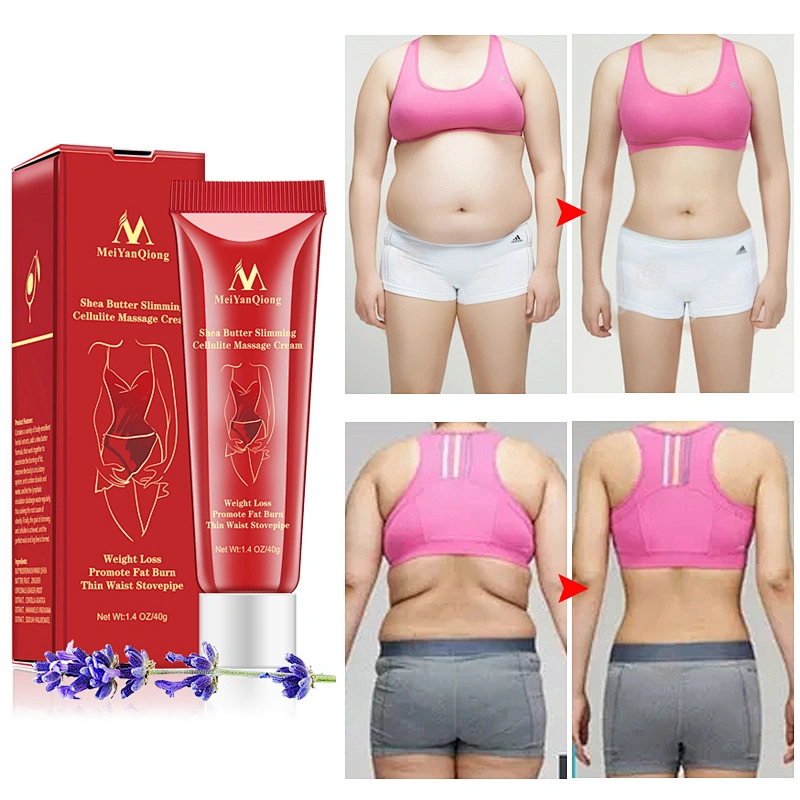 Health Body Firming Shea Butter Cellulite Massage Promote Fat Burning Gel Slimming  Cream