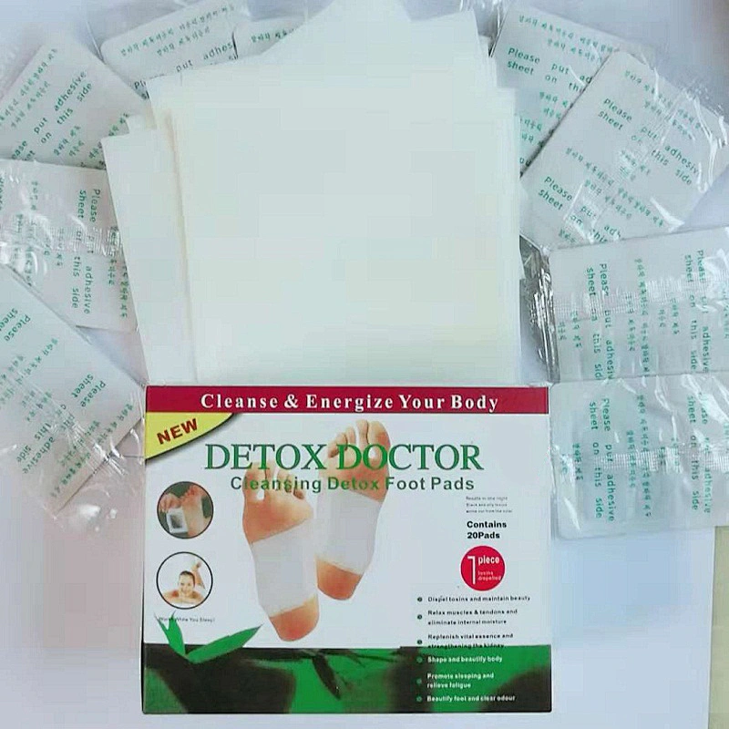 Amazon hot selling 10pcs custom logo body feet relieving pain stress and toxin detox foot patch pads