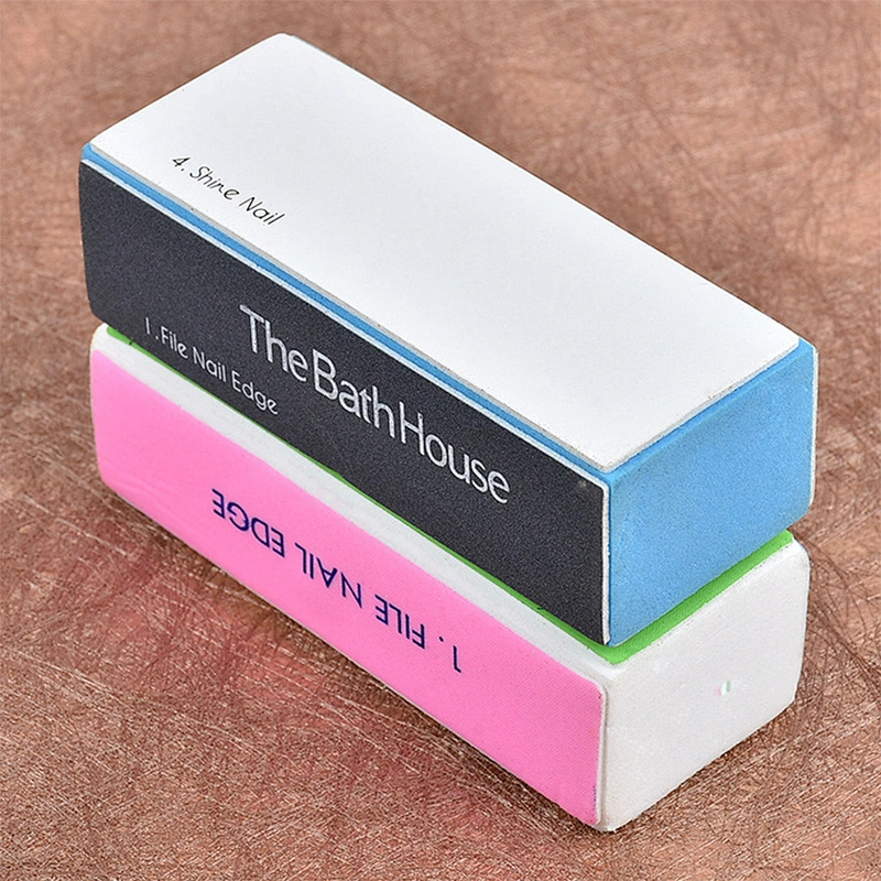 Personalized Nail Polishing Sponge Block 4 Sides Polish Sanding Shiner Sponge File