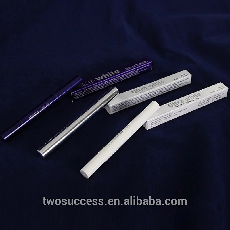 High quality non peroxide whitener bleach for removing stain teeth dental whitening gel pen