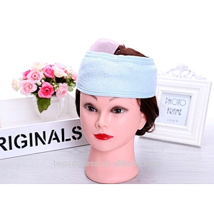 Wholesale Yoga Sport Makeup Hair Bands Head Wraps Elastic Twist Turban