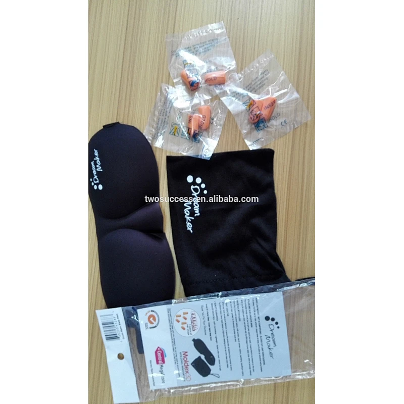 Hot Selling Private Label Comfortable 3D Silk Sleep Eye Mask