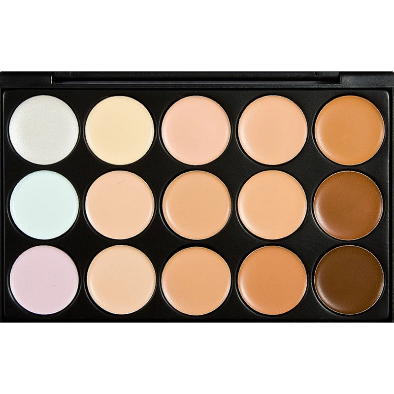 2017 High Quality New 15 Color Face Concealer Make Up Camouflage Palette