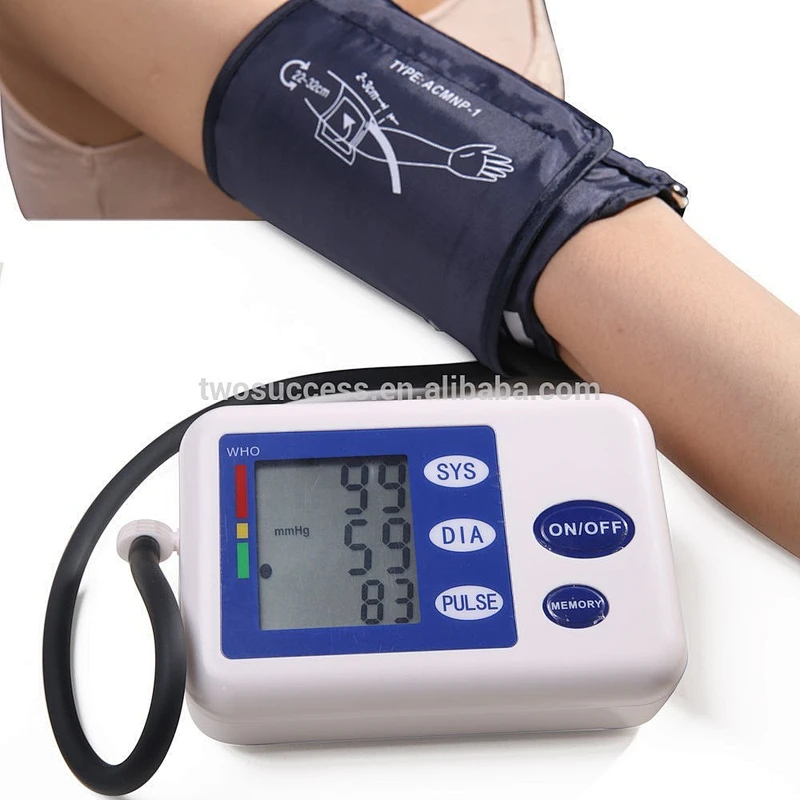 professional design portable hospital use electronic digital wrist watch blood pressure monitor sphygmomanometer
