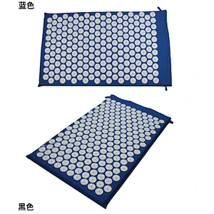 Portable Acupressure Health Foot Massage Nail Mat and Pillow Set