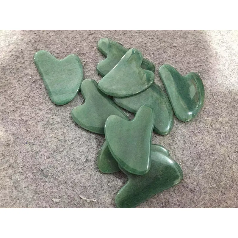 natural jade scraping plate board health Gua Sha instrument horns scraping tablets