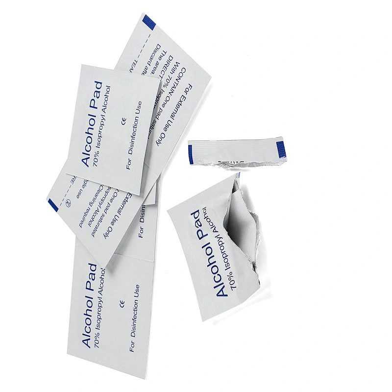 Disposable Non-woven Alcohol Swabs Pads 75% Disinfectant Alcohol Pad for Disinfection
