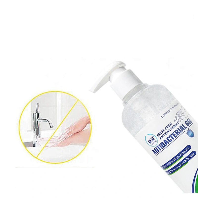 private Label travel size 300ml waterless antibacterial hand sanitizer gel