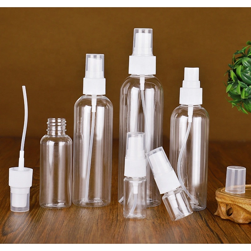 10ml 20ml 30ml 50ml 60ml 100ml PET plastic perfume spray bottle pump mist spray lotion bottle