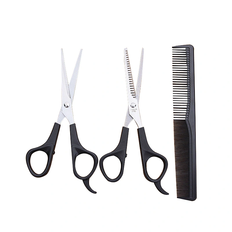 DIY 3pcs Thinning cutting set shear salon barber hair styling tools hairdressing comb haircutting scissors