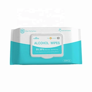 Fast Delivery 50sheets Pack Kill 99% Germ Sterilization Disinfecting 75% Alcohol Wipes