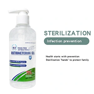 private Label travel size 300ml waterless antibacterial hand sanitizer gel