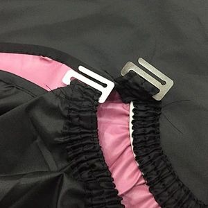 haircutting cape transparent plastic playable mobile phone waterproof PVC non-stick hair hairdressing cape