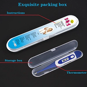 Soft-head Celsius Fahrenheit Portable Small Manual Electronic thermometer Digital thermometer for Baby Kids
