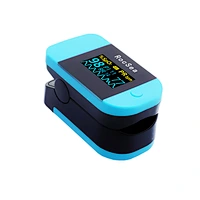 Heart rate monitoring pulse oximetry detection breathing monitor fingertip pulse oximeter