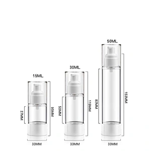 15ml/30ml/120ml mini press lotion stand plastic sub-bottles automatic dispenser for hand sanitizer