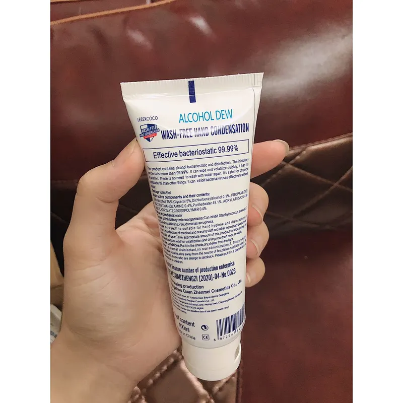 100ml Mini Pocket Wash-free Effective Disinfection Hand Sanitizer Bulk Hand Sanitizer