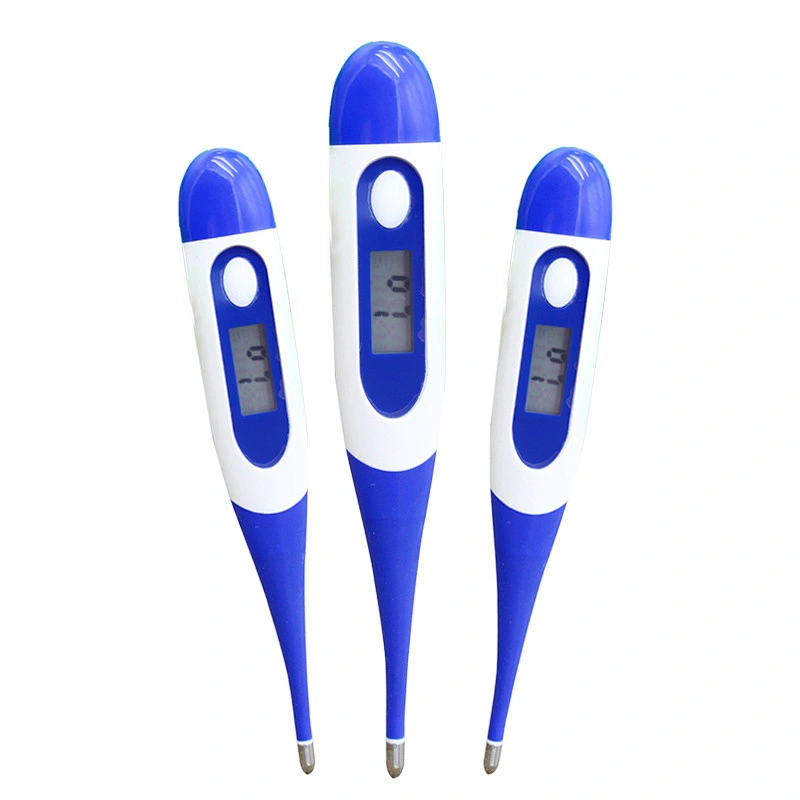 Soft-head Celsius Fahrenheit Portable Small Manual Electronic thermometer Digital thermometer for Baby Kids