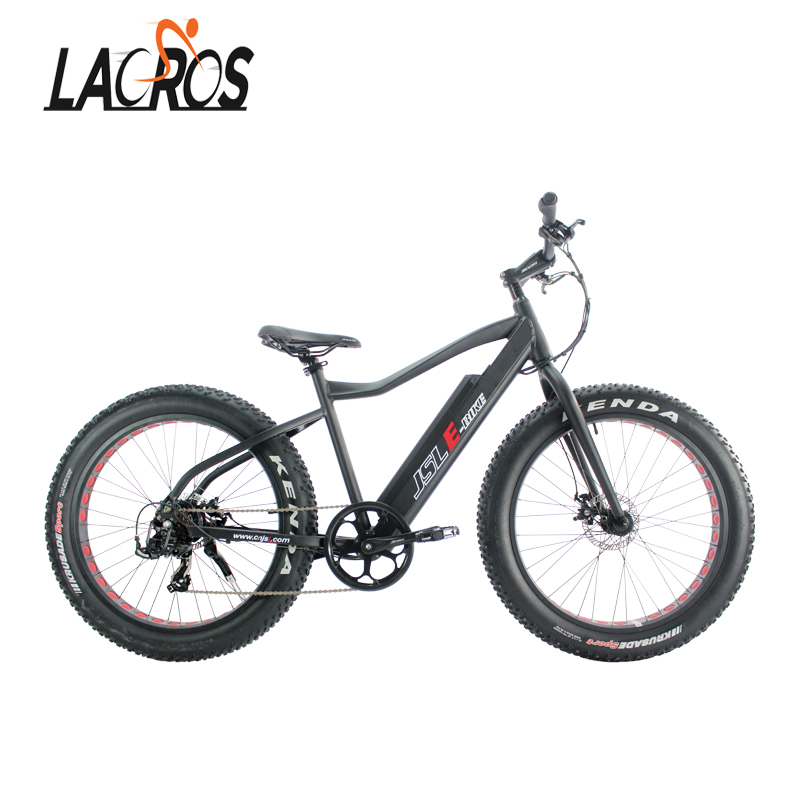 Half-hidden battery 26" 36V 250W/350W rear motor fat tire beach ebike electric bicycle