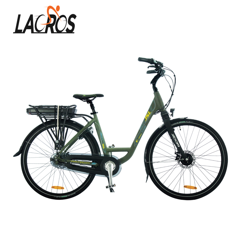 700C 36V 250W/350W Front Motor Inner Gears Step Through Frame City Ebike Electric Bicycle