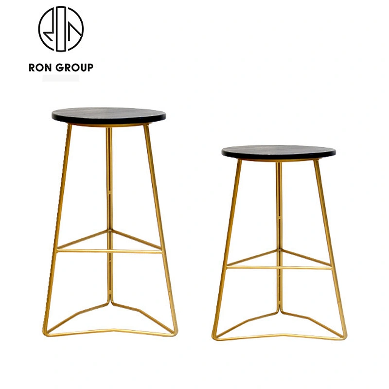 Wholesale Commercial PU Leather Bar Stool With Metal Leg