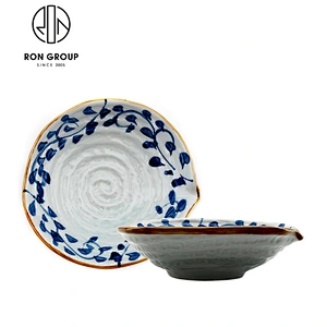 Wholesale Rectangle Ceramic Sushi Serving Plate