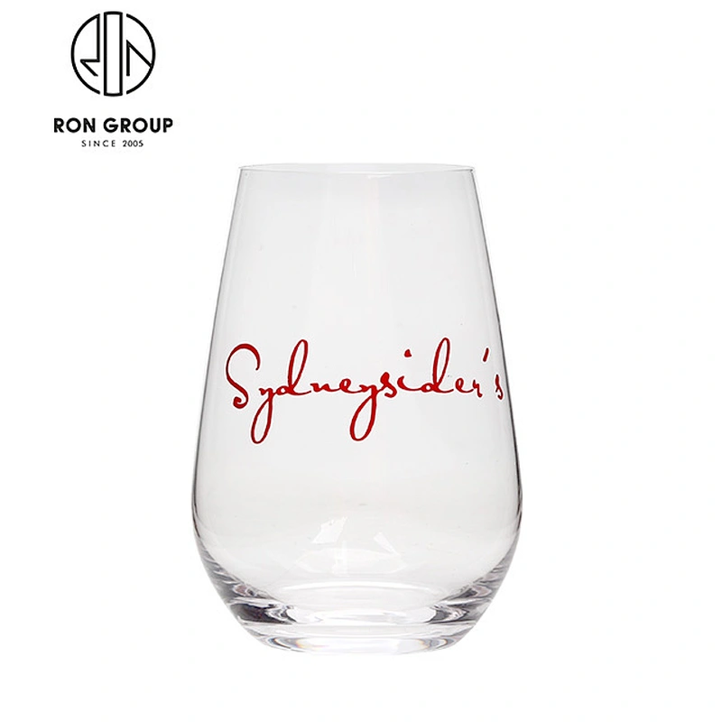 Hot Sale Custom Logo Restaurant Water Glass Cup