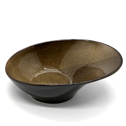 Stylish Unique Shape Non Slip Durable Salad Bowl Ceramic
