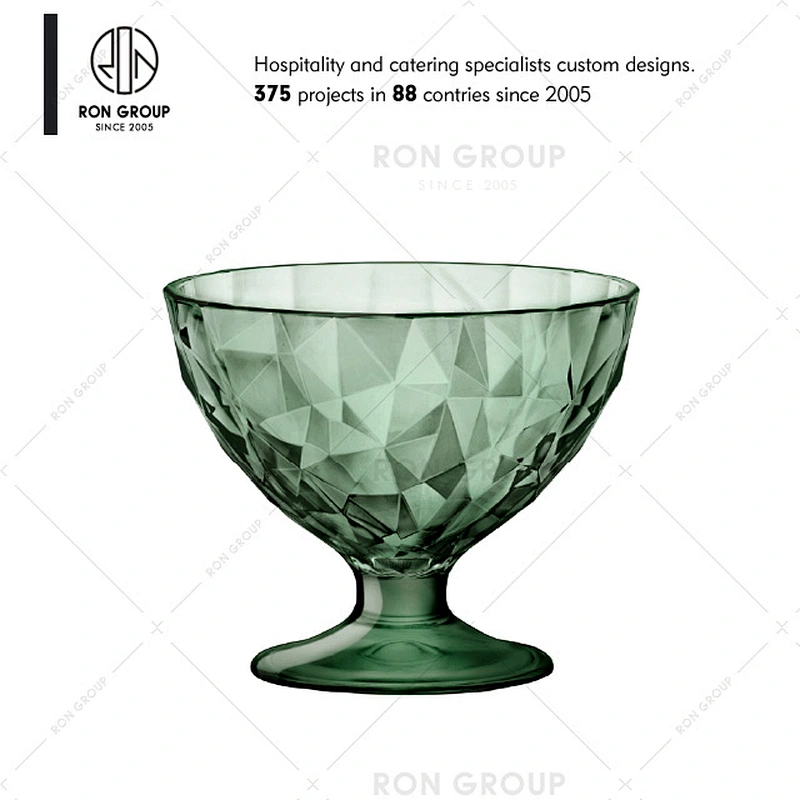 Good Quality Glass Salad Cups Dessert Cups For Restaurant Cafe
