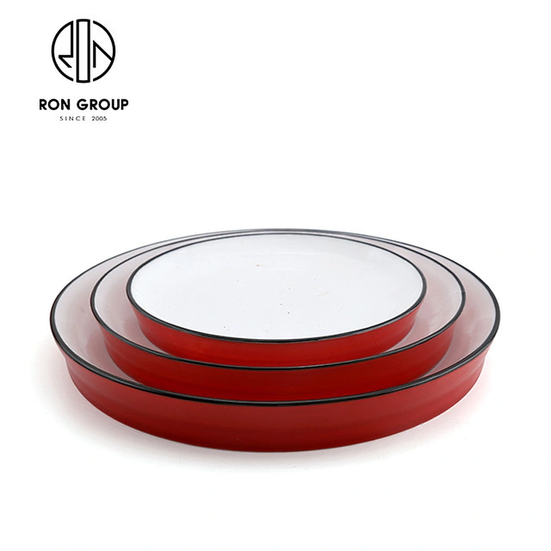 restaurant dinnerware ceramic 12inch square dinning plates rectangular flat plates