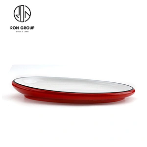 restaurant dinnerware ceramic 12inch square dinning plates rectangular flat plates