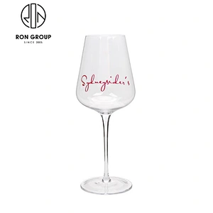 Restaurant Custom Logo Glass Wine Decanter Glass Jug
