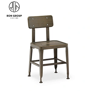 Cafe Used Metal Frame Bar High Chair