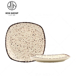 Hot Sale Restaurant Crockery Tableware Ceramic Plate
