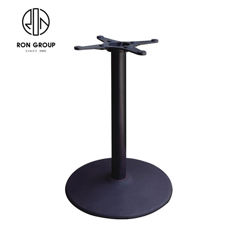 Wholesale Restaurant Cafe  Black Cast Iron Dining Table Base