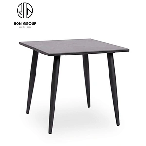 Wholesale Custom Rectangle Outdoor Aluminum Table