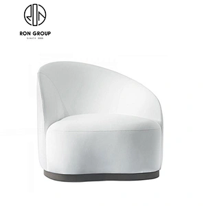 Commercial Restaurant White Two Sides Booth Seating