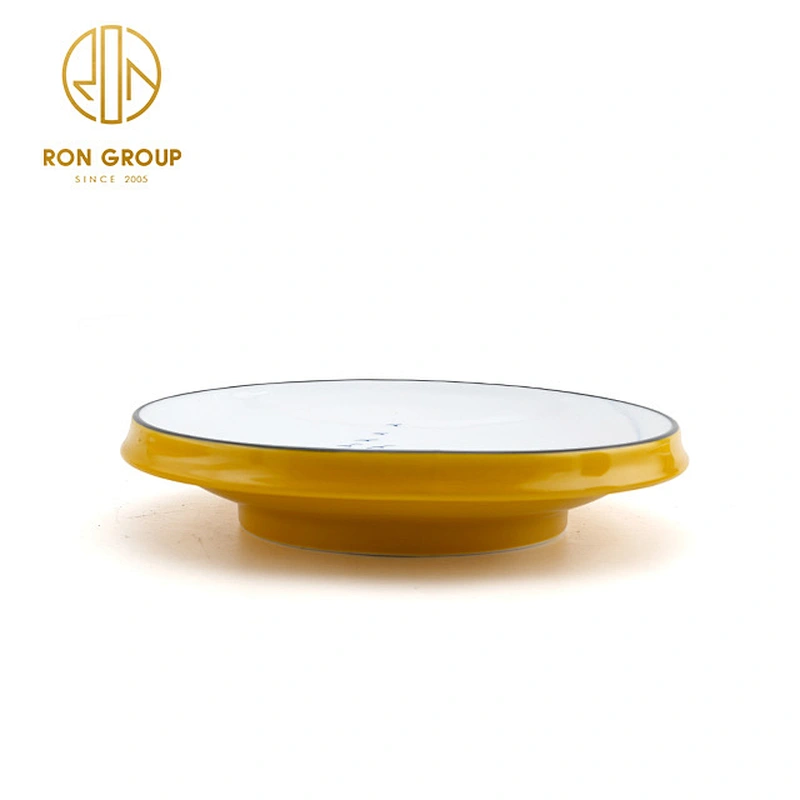 Factory price nice custom Ceramic plates cheap ceramic plates plain ceramic plate
