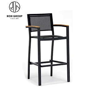 Wholesale Outdoor Furniture Armrest Rattan Dining Chair