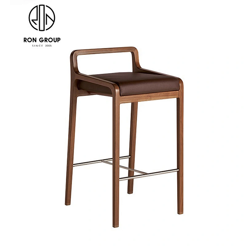 Commercial Customize Antique Wooden Bar Stool High Chair