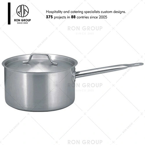 Stainless Steel Cooking Pan With Handle
