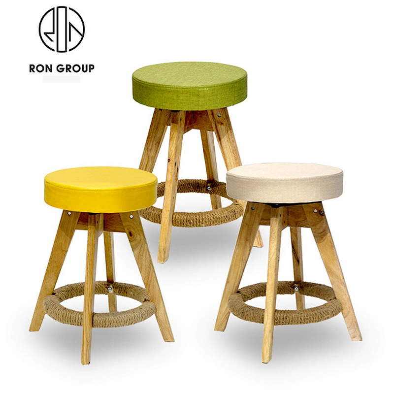Wooden Restaurant Dining Chair With PU Leather Seat