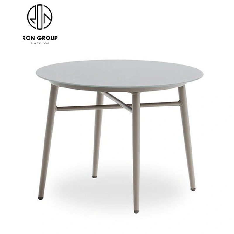 Wholesale Outdoor Small Round White Dining Table