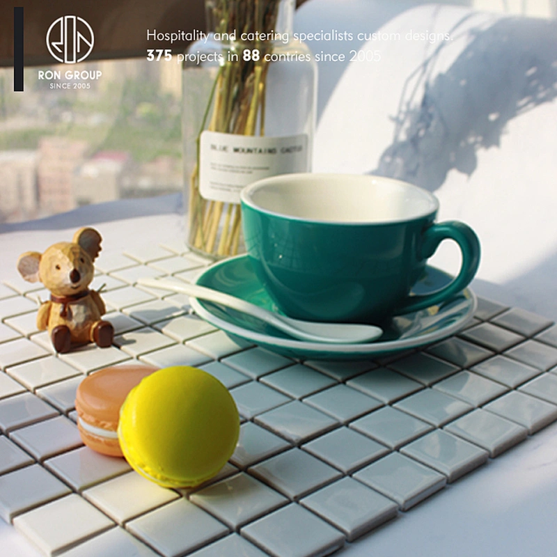 Italian coffee cups for coffee and tableware for restaurant